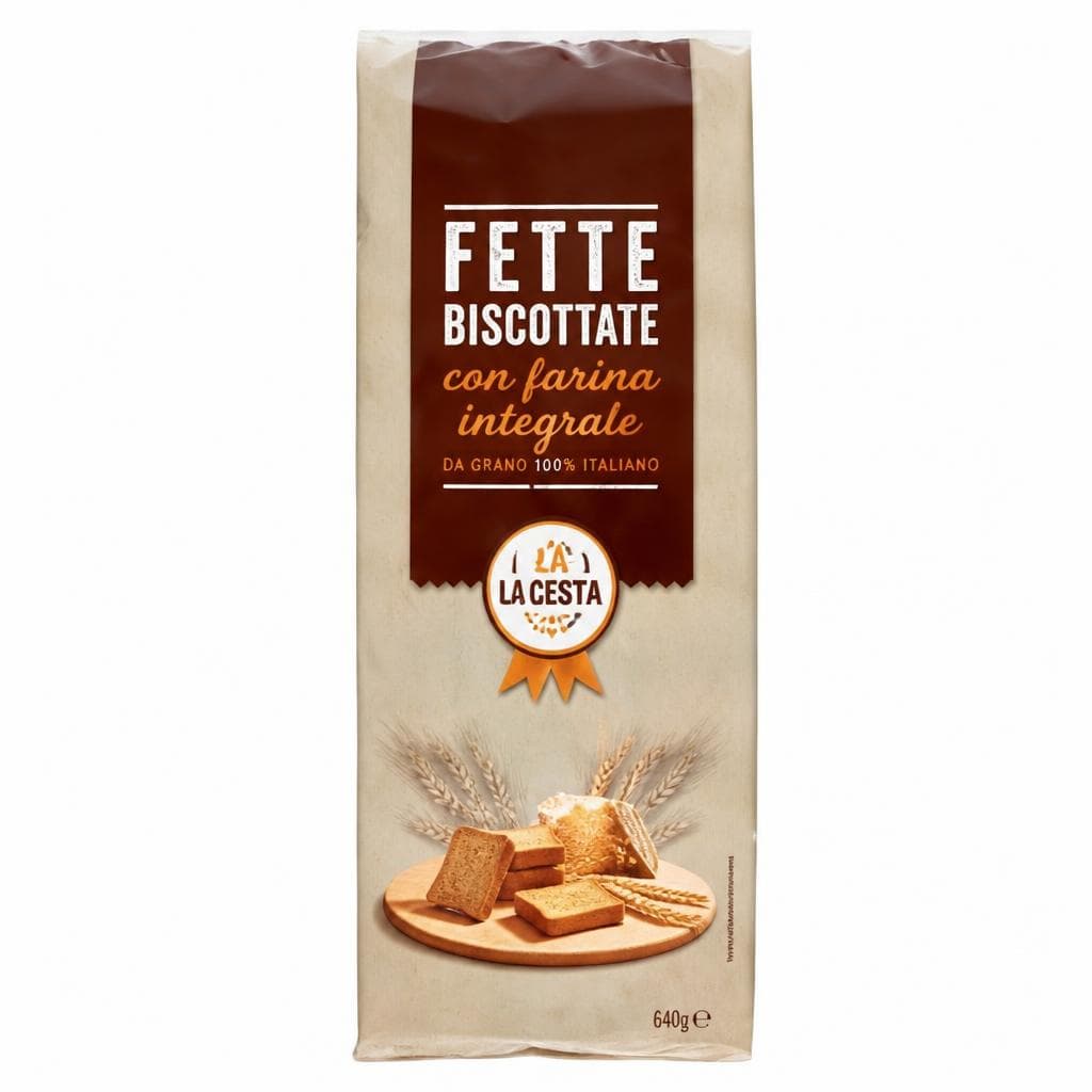 La Cesta fette biscottate integrali 640 g in offerta da ALDI