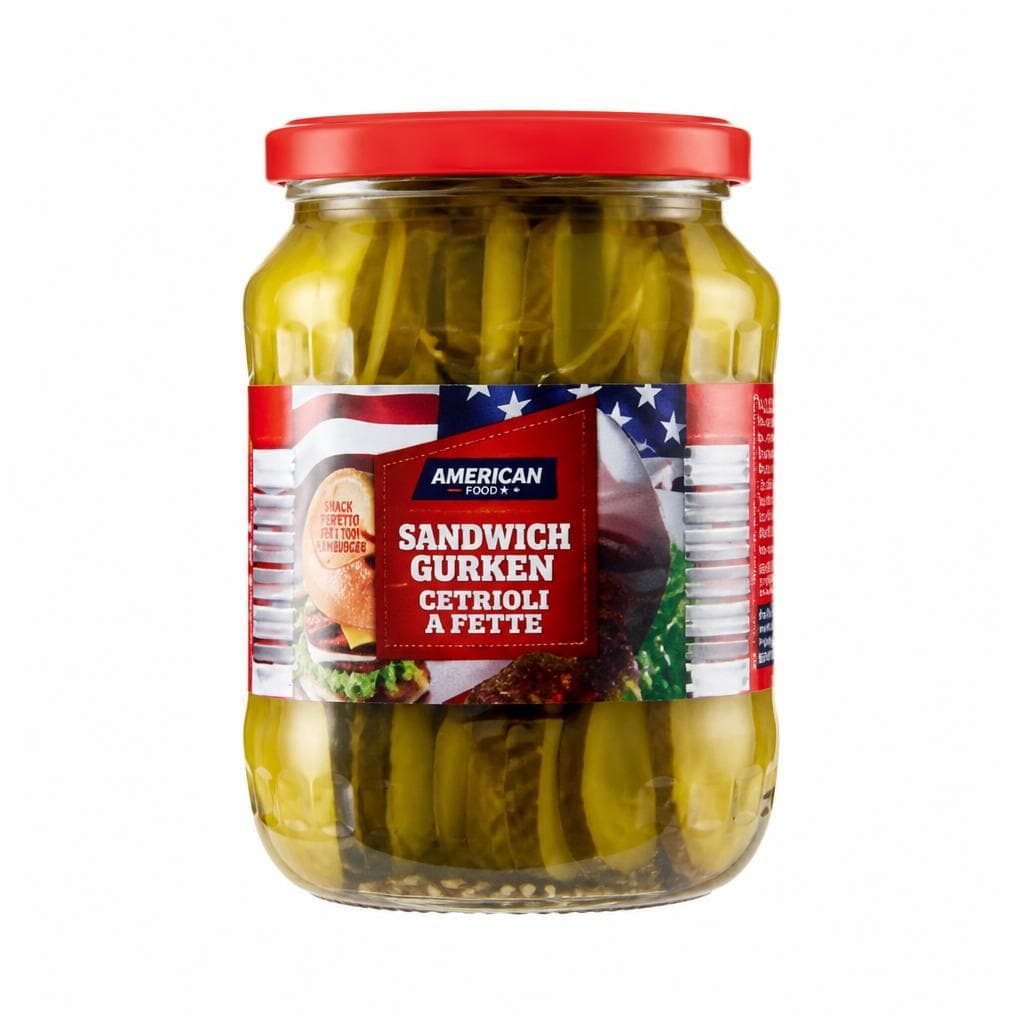Cetrioli a Fette, 670 g American – ALDI