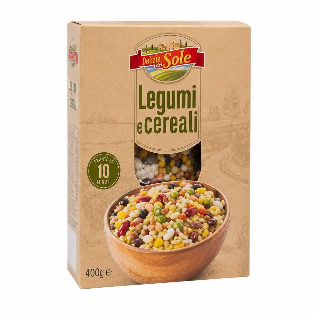 Legumi e cereali 400 g in offerta da Eurospin