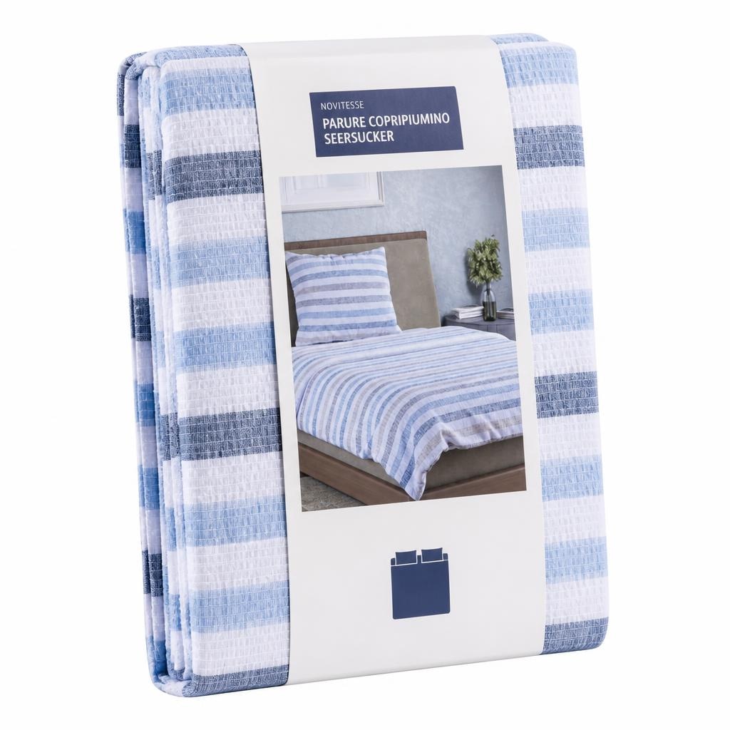 Novitesse Parure copripiumino Seersucker in offerta da ALDI