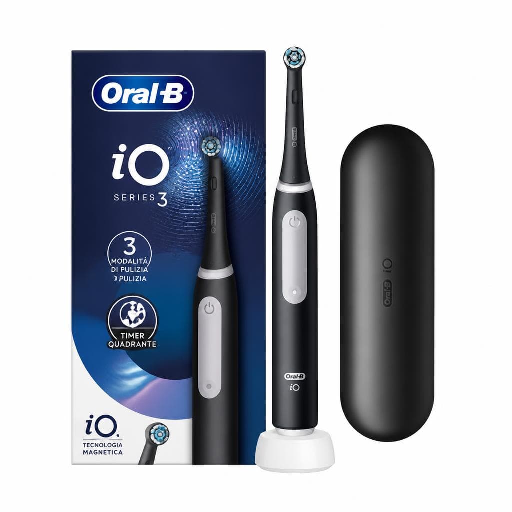 Oral-B Spazzolino Elettrico iO3 Nero – Euronics