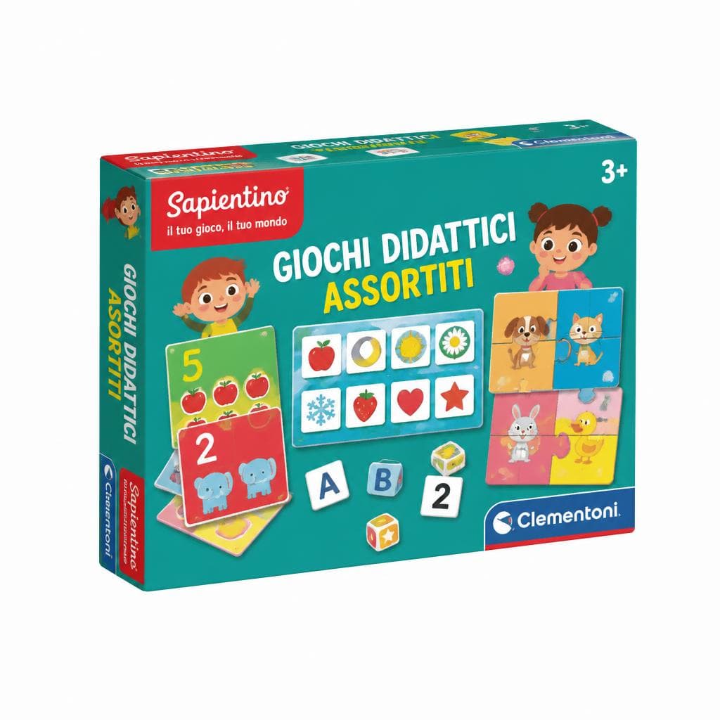 Giochi didattici assortiti Clementoni – Dpiù