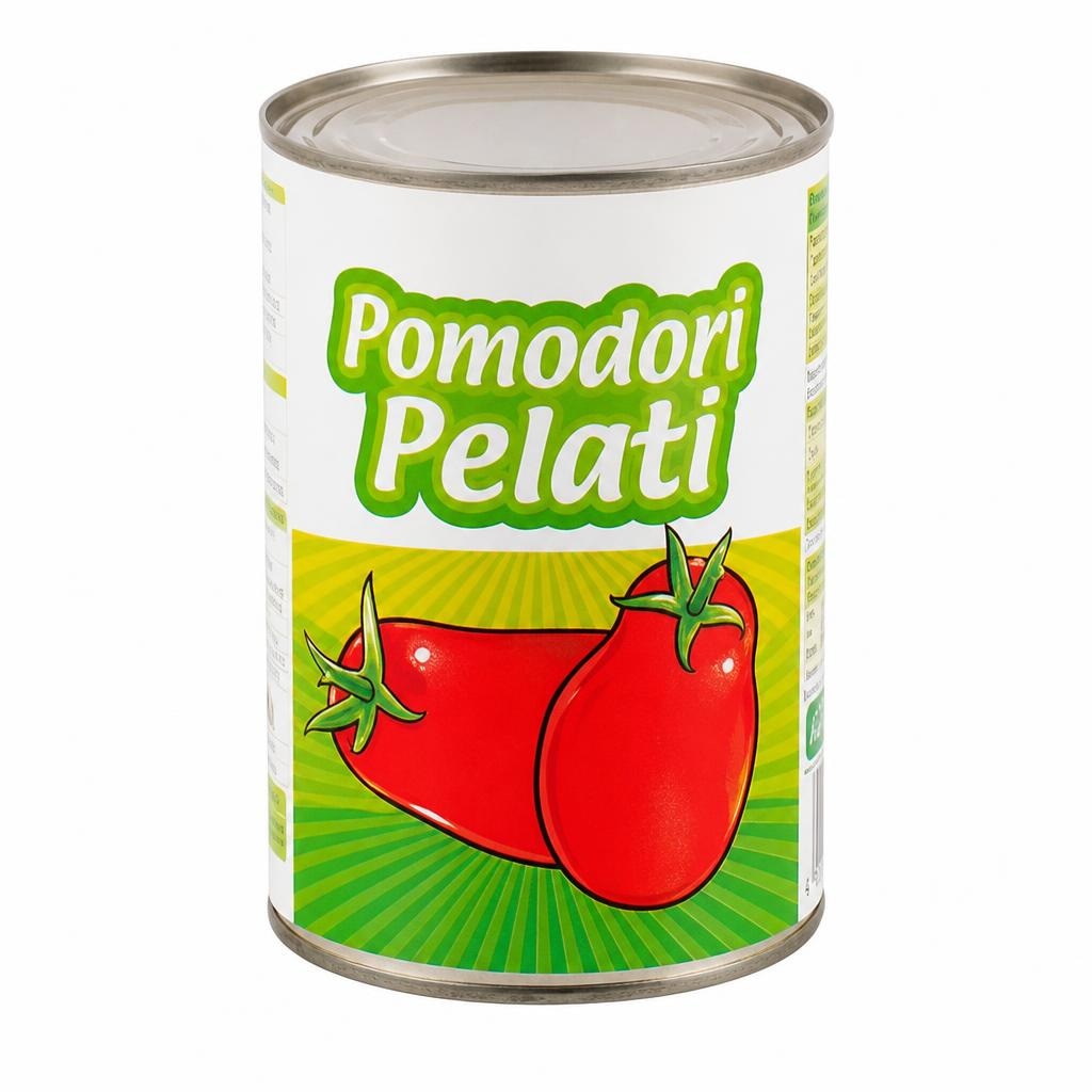 Pomodori pelati 400 g / sgocc. 240 g in offerta da Eurospin