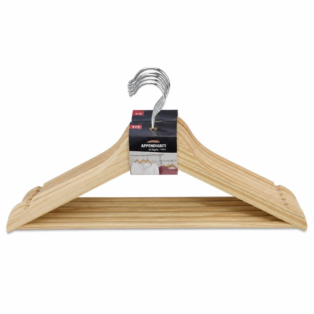 Appendiabiti 8 pz in offerta da Penny
