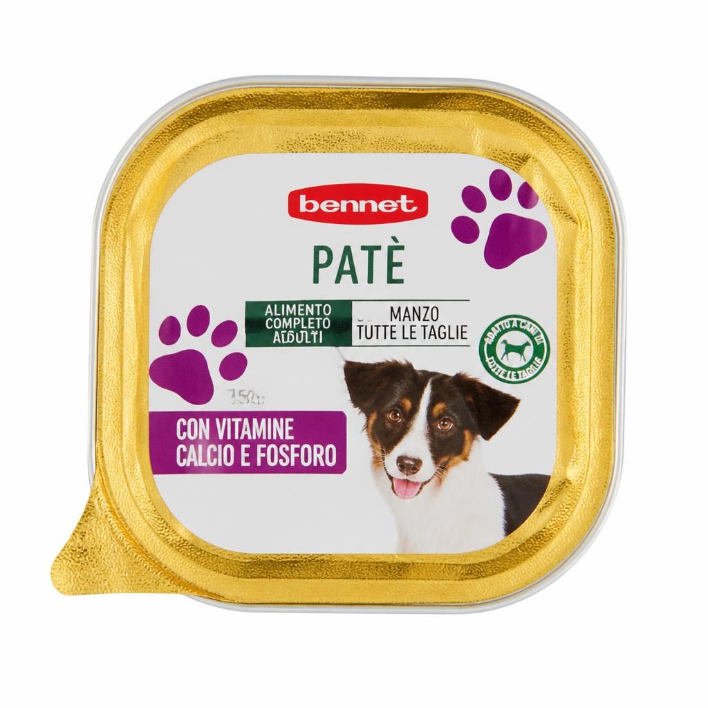 Alimento umido per cani adulti 150 g Bennet in offerta da Bennet