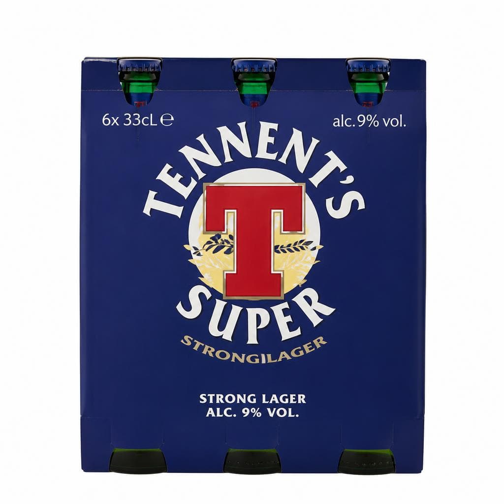 Birra Tennent's Super, 3x27,5 cl – Il Gigante