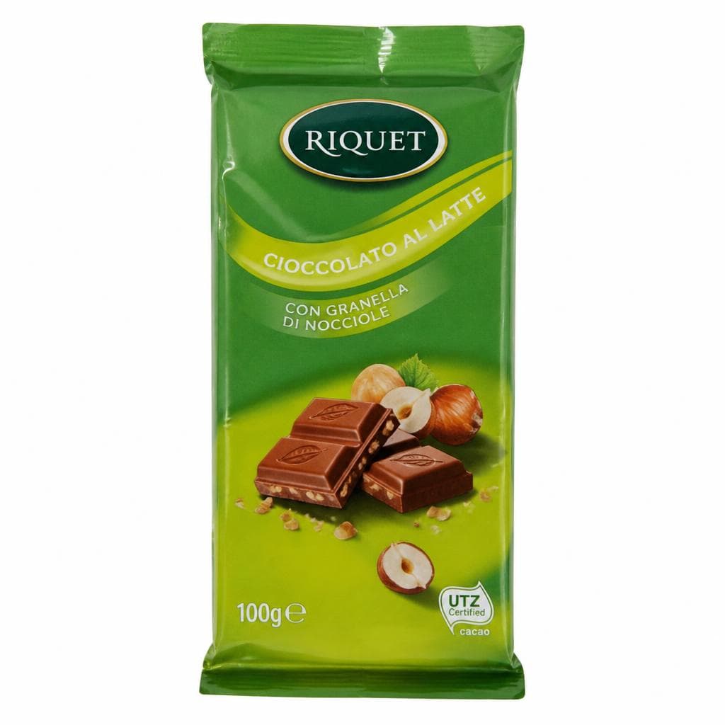 Cioccolato al latte, 100 g Riquet – ALDI