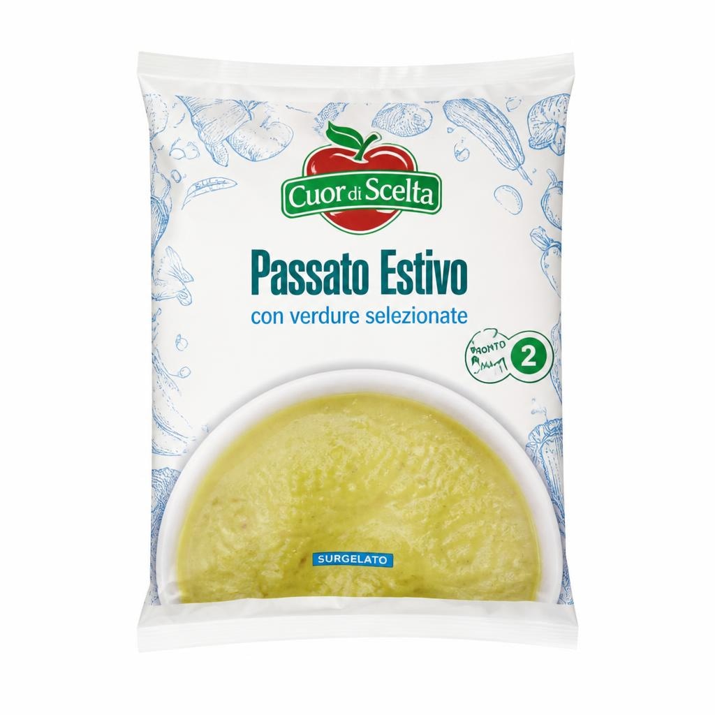 Cuor di Scelta passato di verdure estivo 620 g in offerta da Dpiù