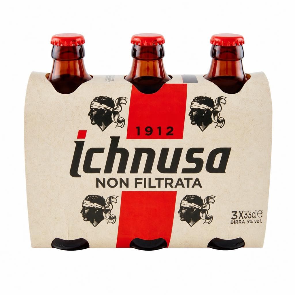 Birra Ichnusa, 3 pezzi da 330 ml – Carrefour