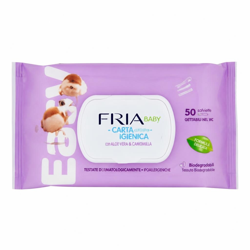 Carta Igienica Umidificata Fria conf. da 50 salviette - Offerta nel negozio Bennet