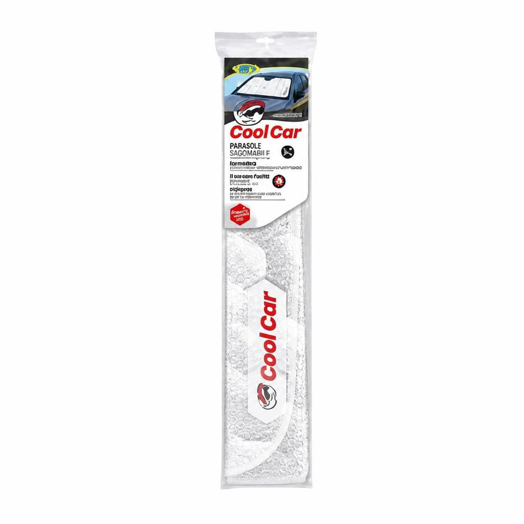 Parasole per auto sagomabile, 145x72 cm CoolCar – Il Gigante