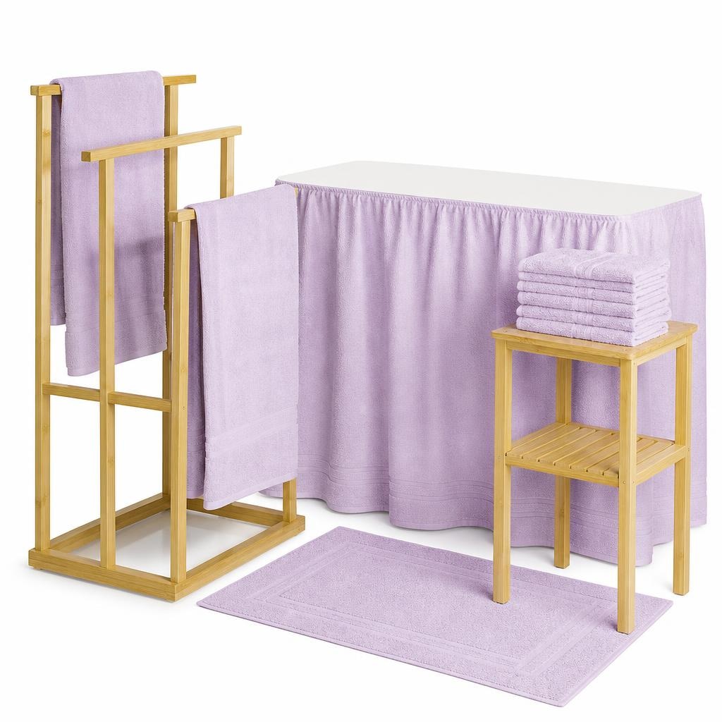 Asciugamani 2 pz 50x100 cm in offerta da Penny