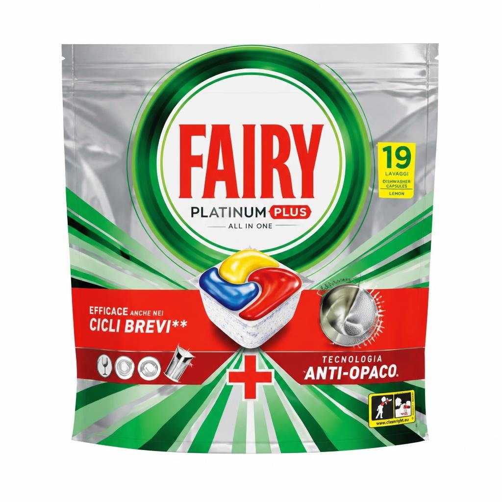 Caps per lavastoviglie Fairy Platinum 283 g in offerta da Carrefour