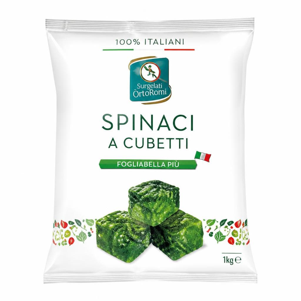 Spinaci a cubetti 1 kg I Colori del Sapore in offerta da ALDI