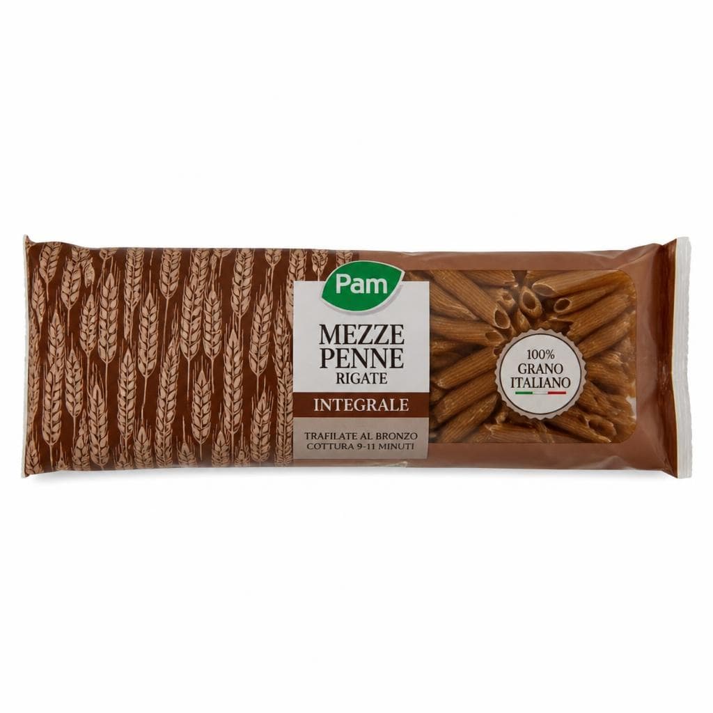 Pasta integrale Pam, 500 g – Panorama