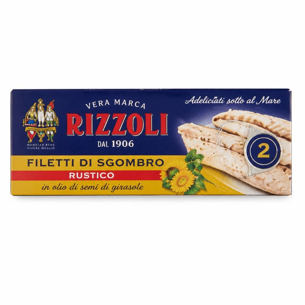 Filetti di sgombro rustico Rizzoli, 2x90 g – Il Gigante