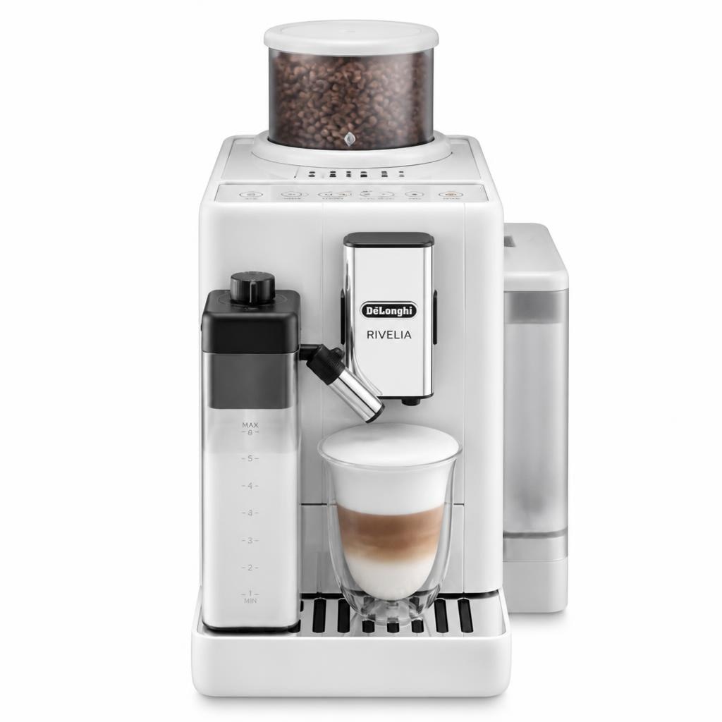 DeLonghi macchina da caffè automatica RIVELIA START EXAM420.55.WXL in offerta da Euronics