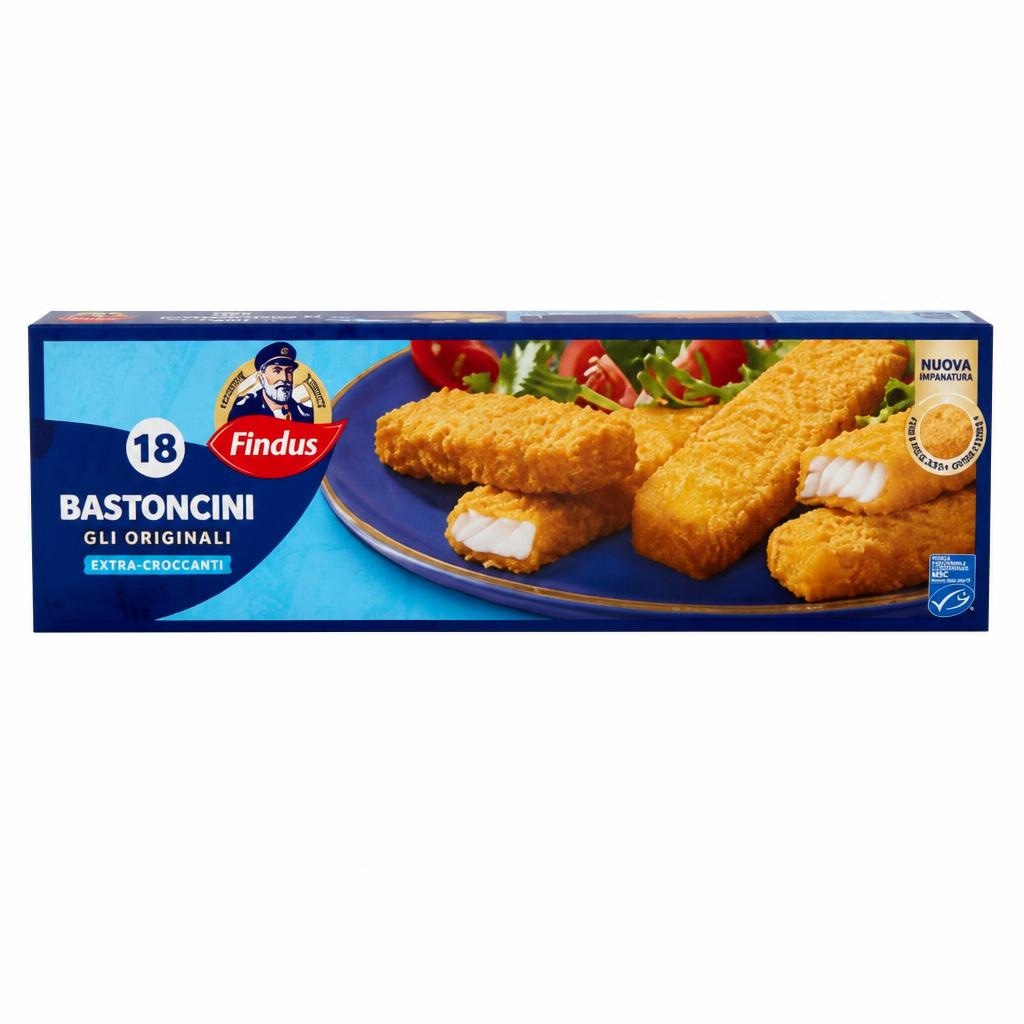 18 Bastoncini di merluzzo surgelati 450 g Capitan Findus in offerta da Iper La grande i