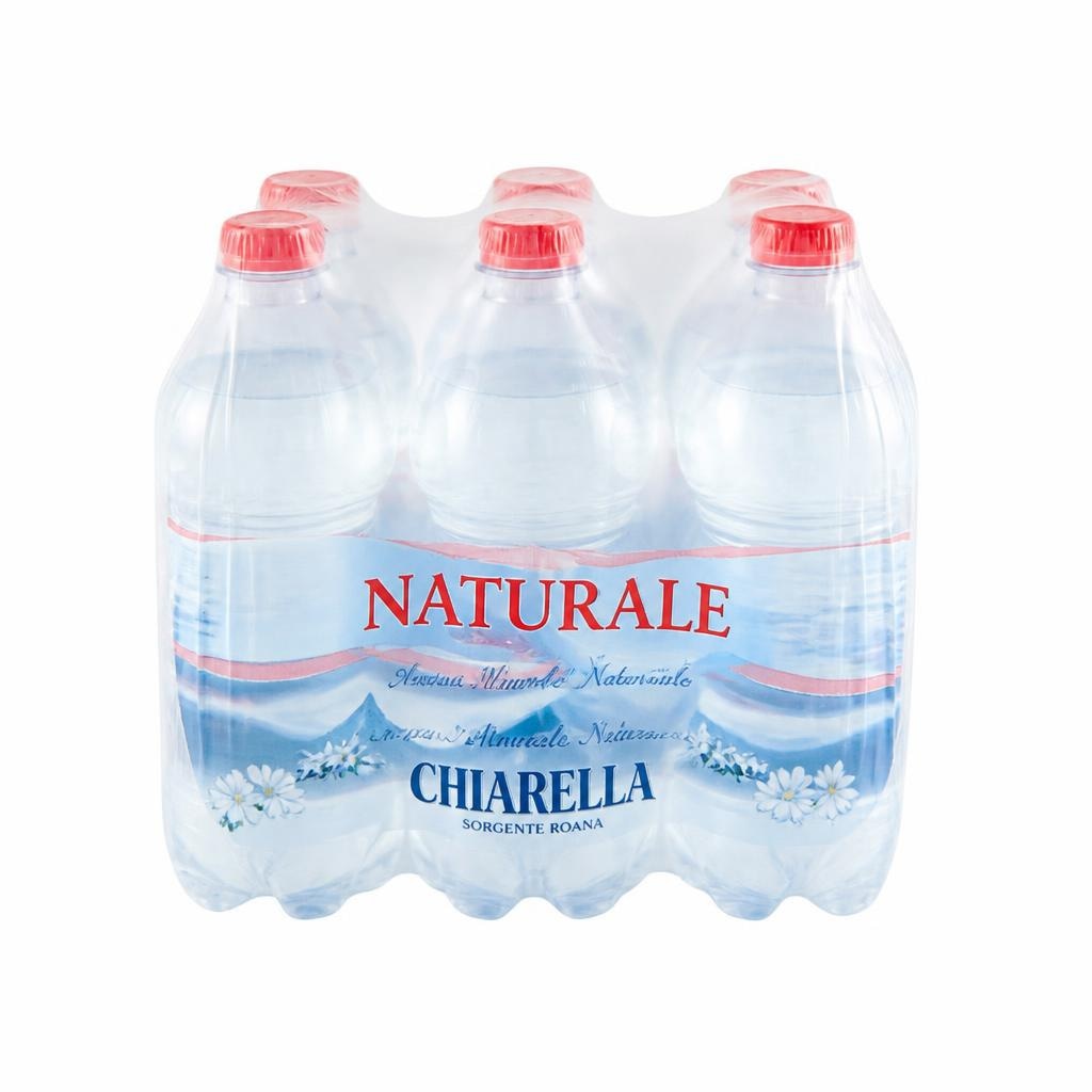 Acqua Chiarella Naturale o Frizzante 12 pz ml 500 Cad. 6 l in offerta da Carrefour