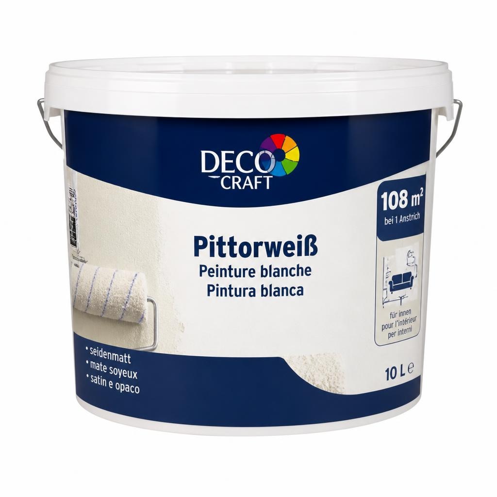 Pittura bianca 11 l DECO CRAFT in offerta da ALDI