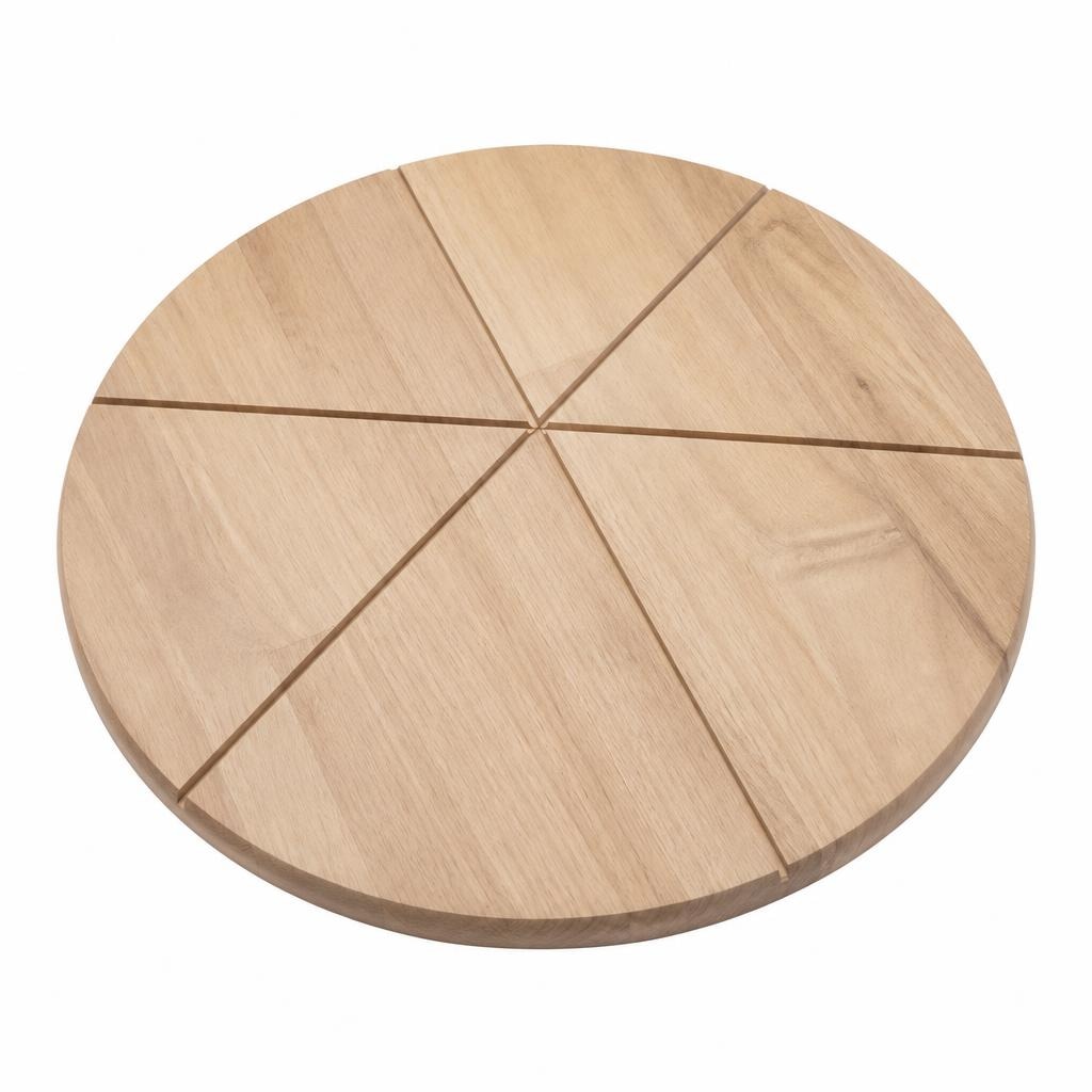 Tagliere girevole tondo in legno Ø 35 cm - Offerta nel negozio Happy Casa
