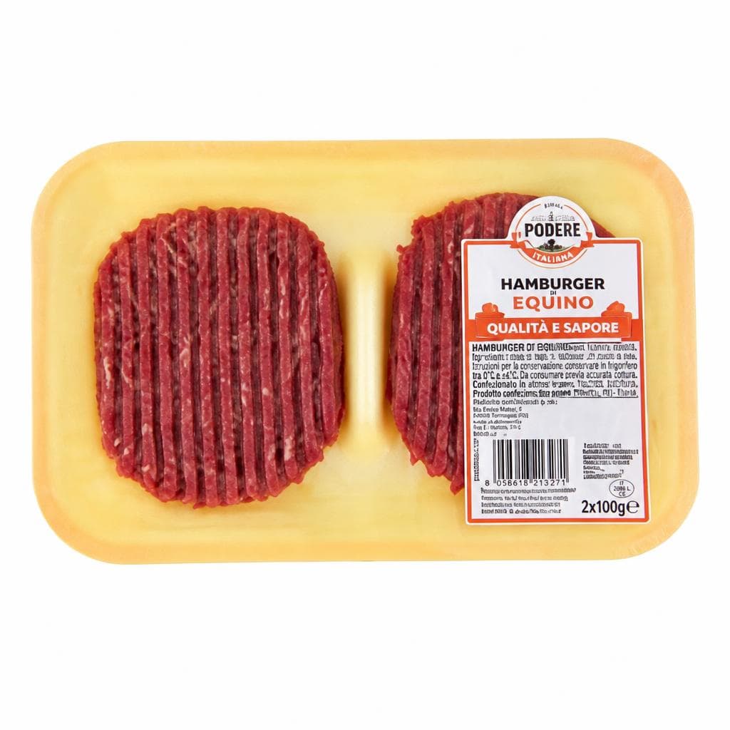 Il Podere hamburger di equino, 2 x 100 g – ALDI