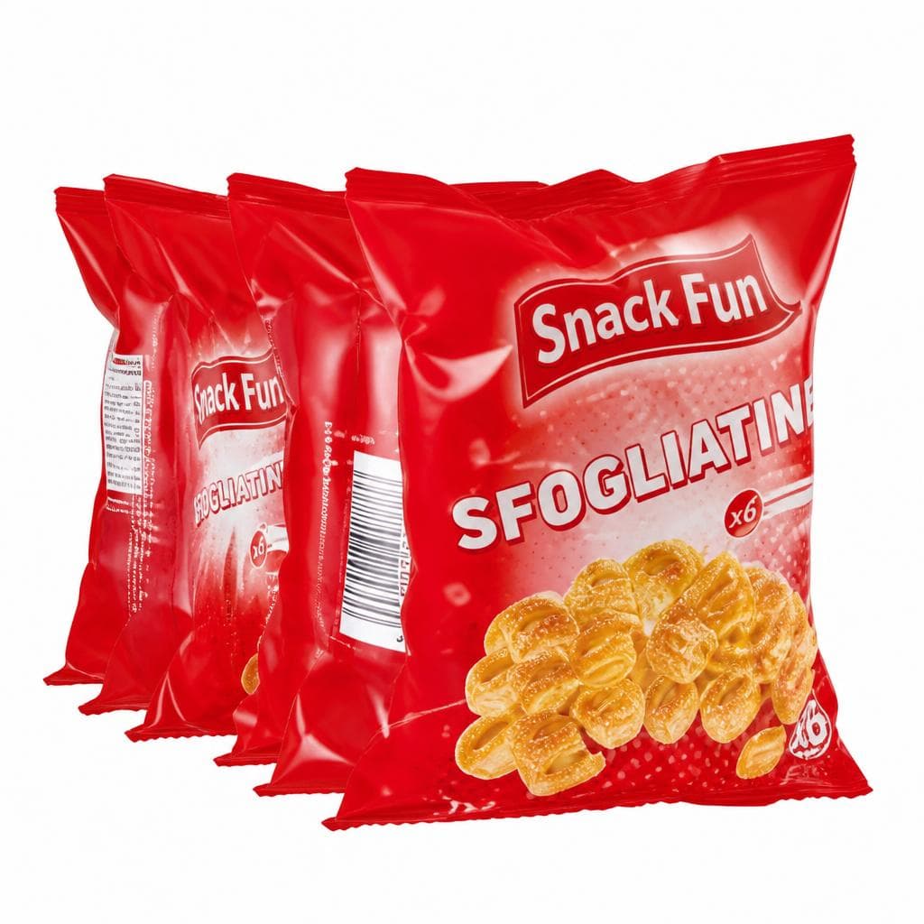 Sfoglitatine Multipack 6 x 25 g Snack Fun in offerta da ALDI