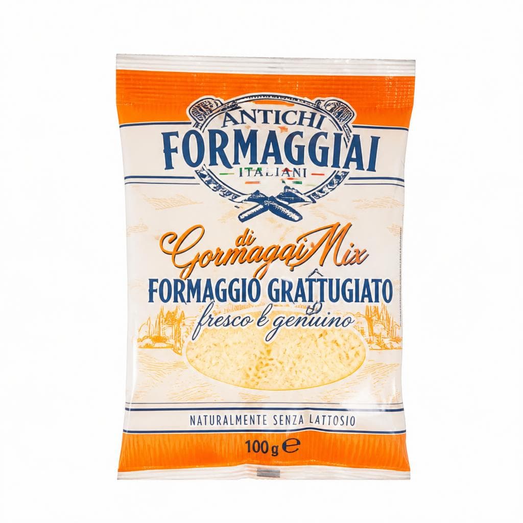 Mix di formaggi grattugiati, 100 g – Bennet