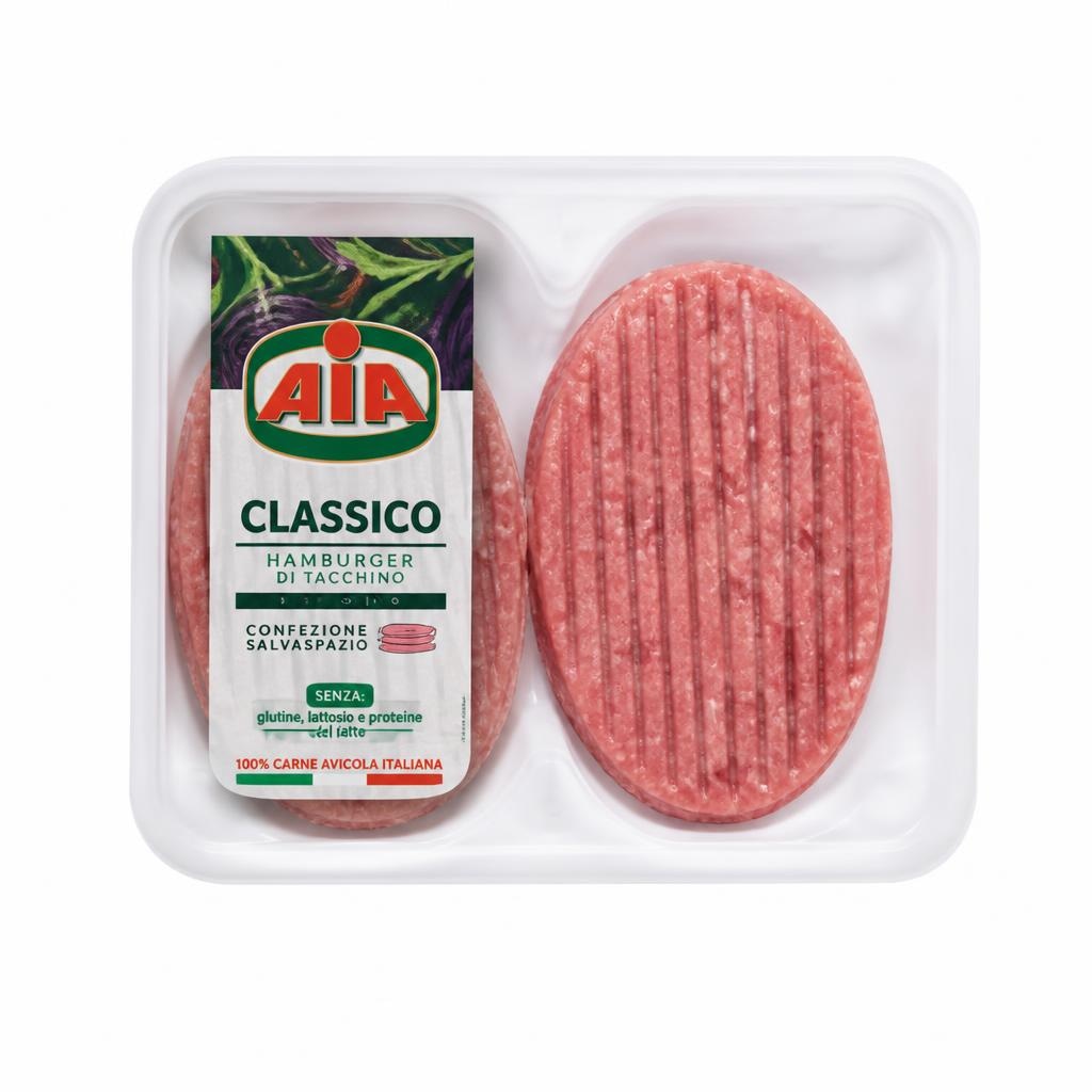 Hamburger di Tacchino Aia Classico 200 g in offerta da Carrefour