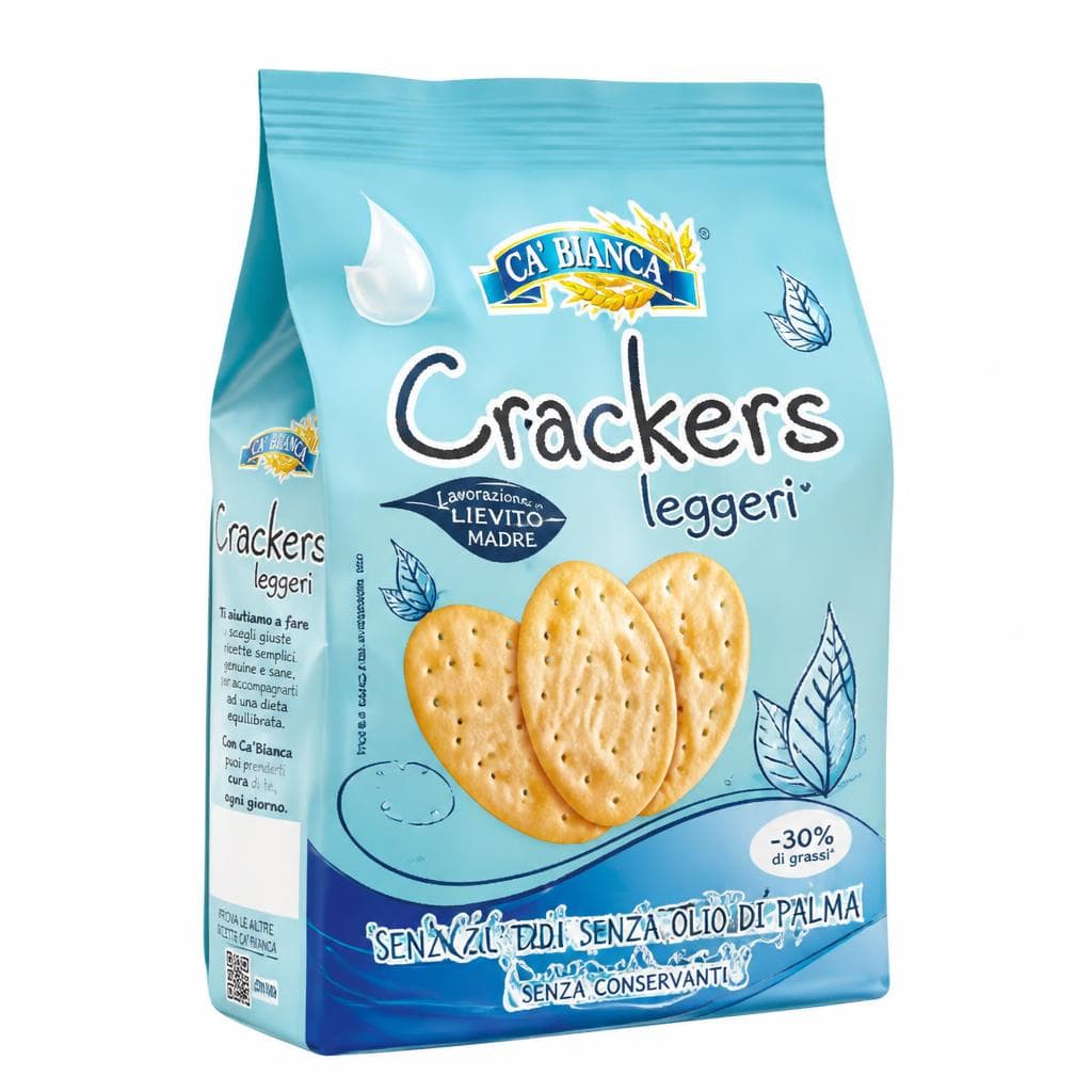 Ca' Bianca Crackers all'acqua 250 g in offerta da MD