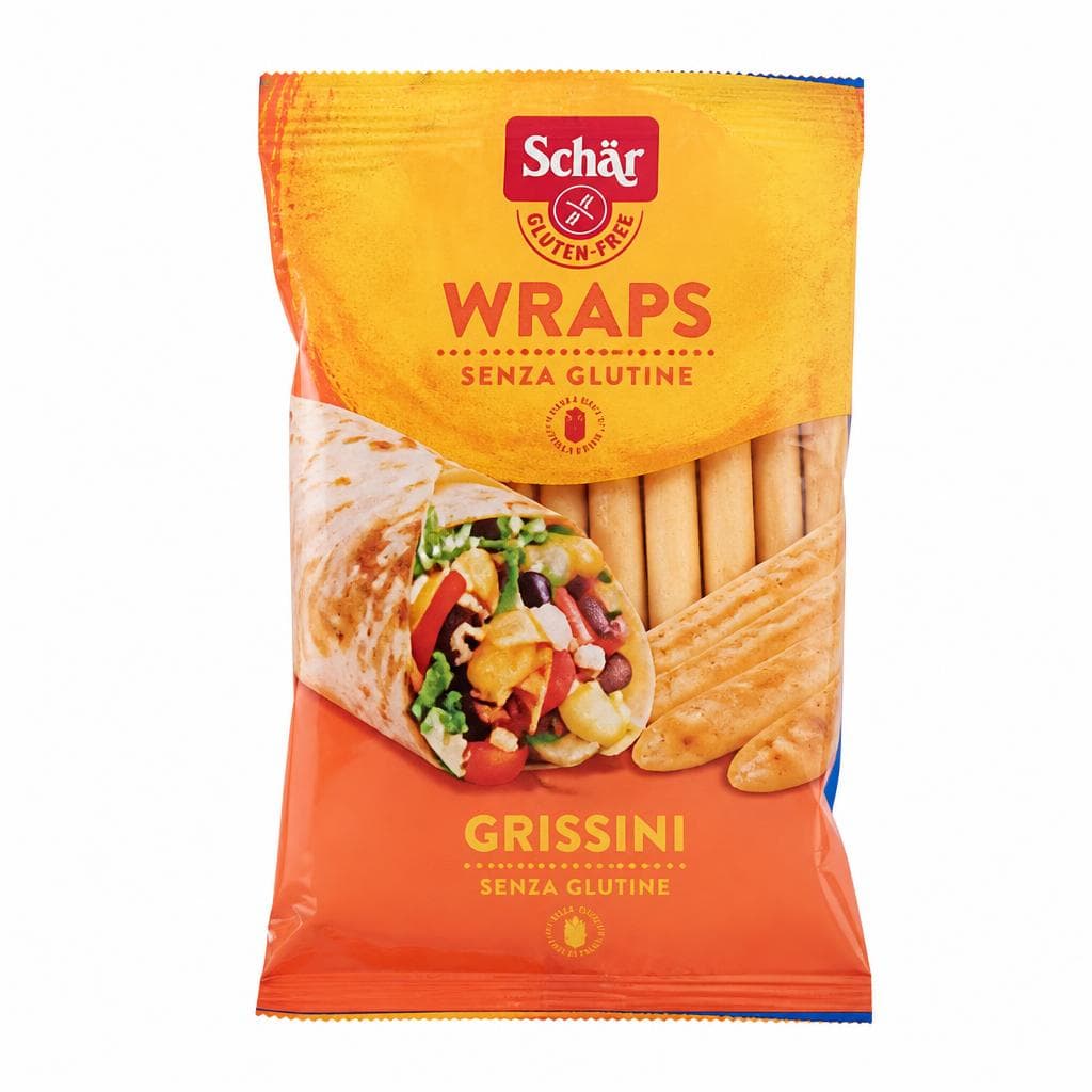 Grissini o Wraps senza glutine, 60 g x4 o 80 g x2 Schär – Iper La grande i