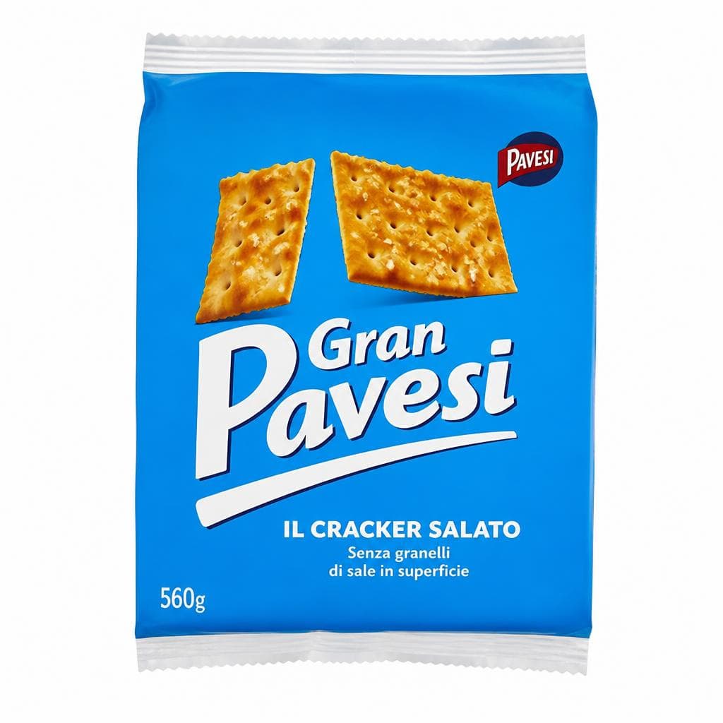 Cracker salati o senza granelli di sale in superficie, 560 g Pavesi – Iper La grande i