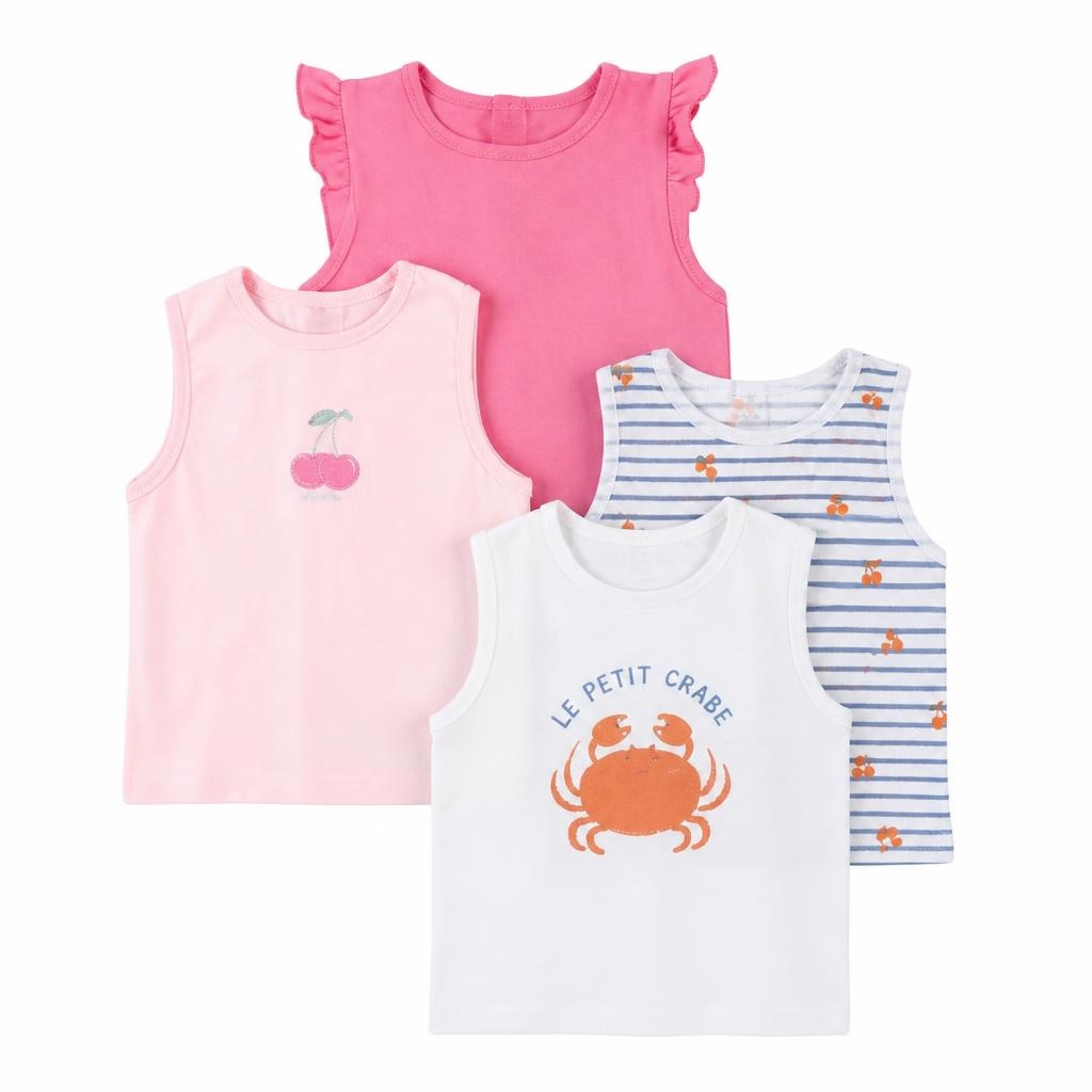 Top Baby in Cotone Bio 6-36 mesi - Offerta nel negozio Carrefour
