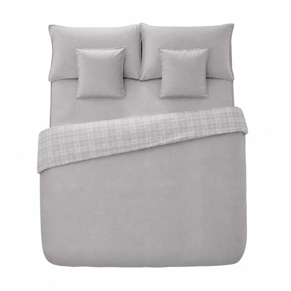 Completo letto matrimoniale in flanella – Eurospin