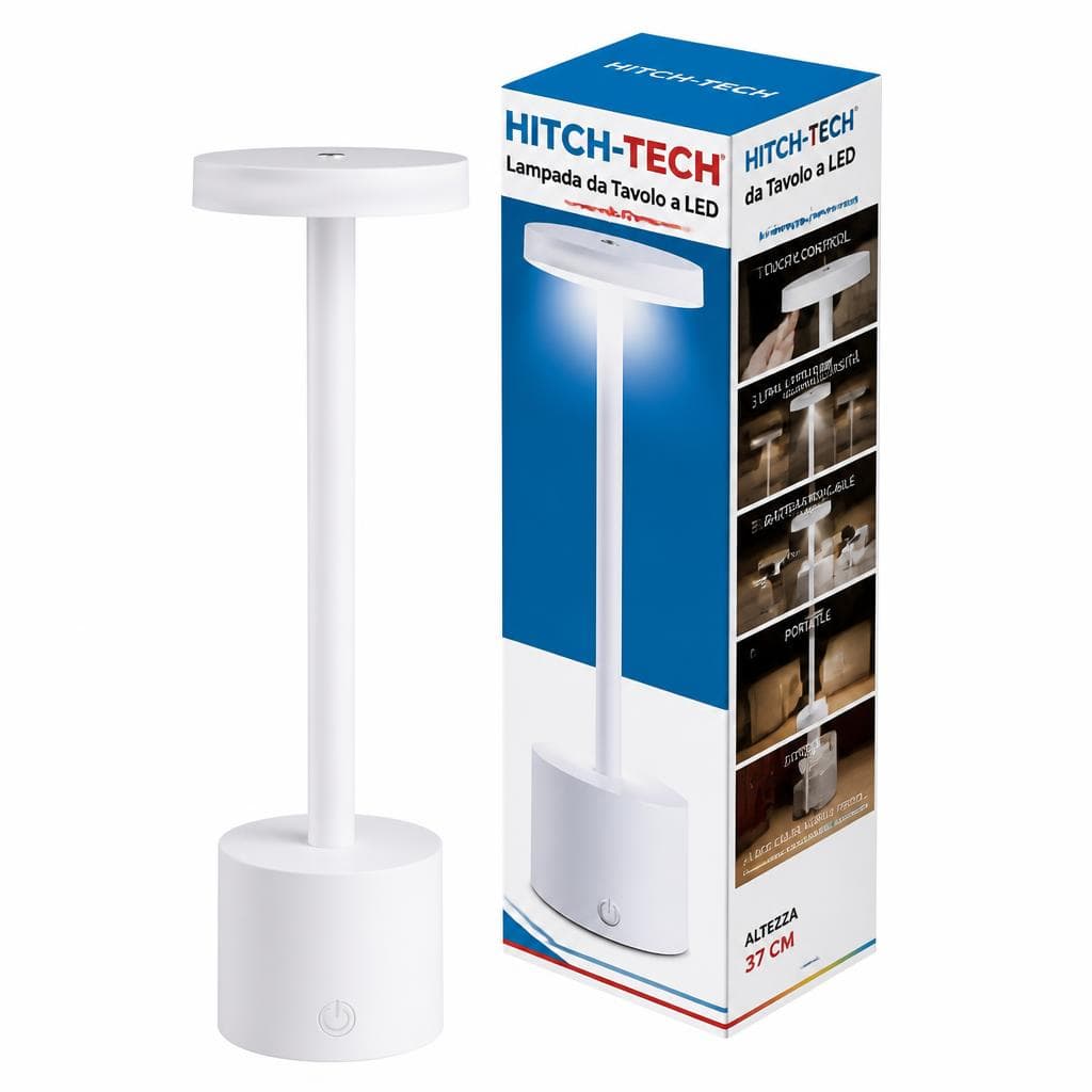 Hitch-Tech lampada da tavolo a LED, 37 CM – Maury's