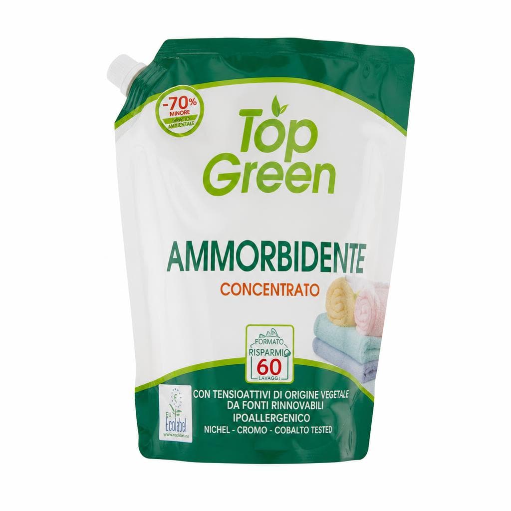 Ammorbidente Eco Concentrato, 60 lavaggi Top Green – Dpiù