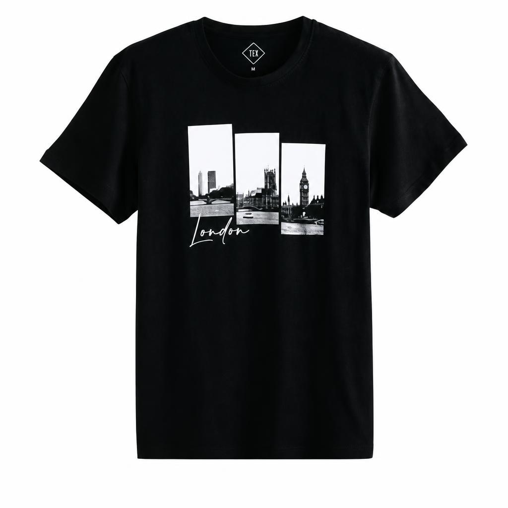 T-Shirt Uomo Cotone Bio Tex - Offerta nel negozio Carrefour