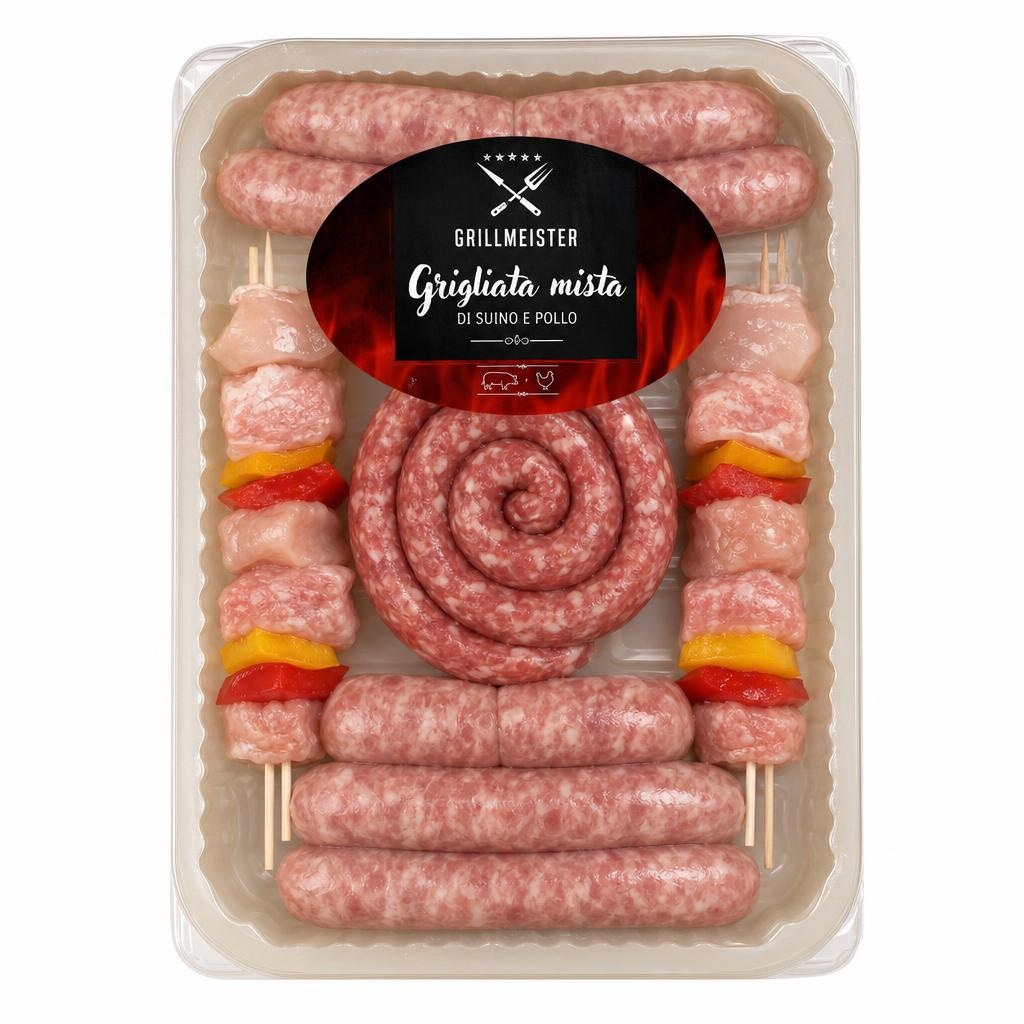 Grigliata mista di suino e pollo 950 g in offerta da Lidl