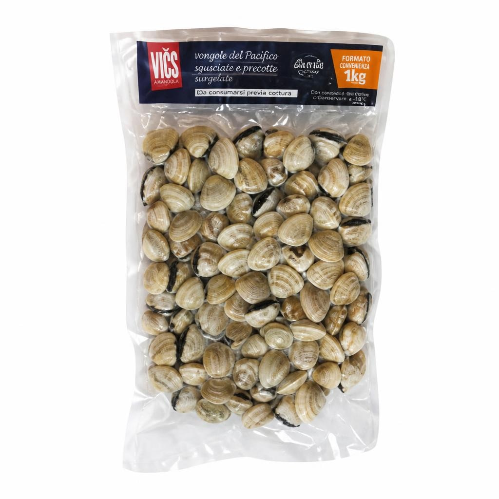 Vongole Pacifico 1 kg NOS in offerta da MD