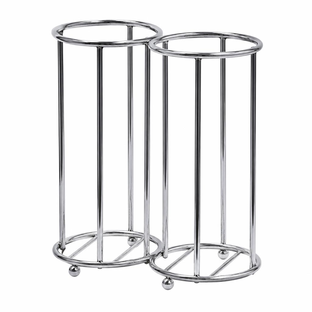 Portabicchieri cromato H 24x18 cm - Offerta nel negozio Happy Casa