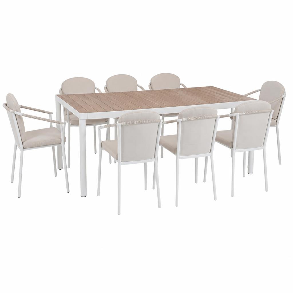 Set tavolo + 8 poltrone - Offerta nel negozio Iper La grande i