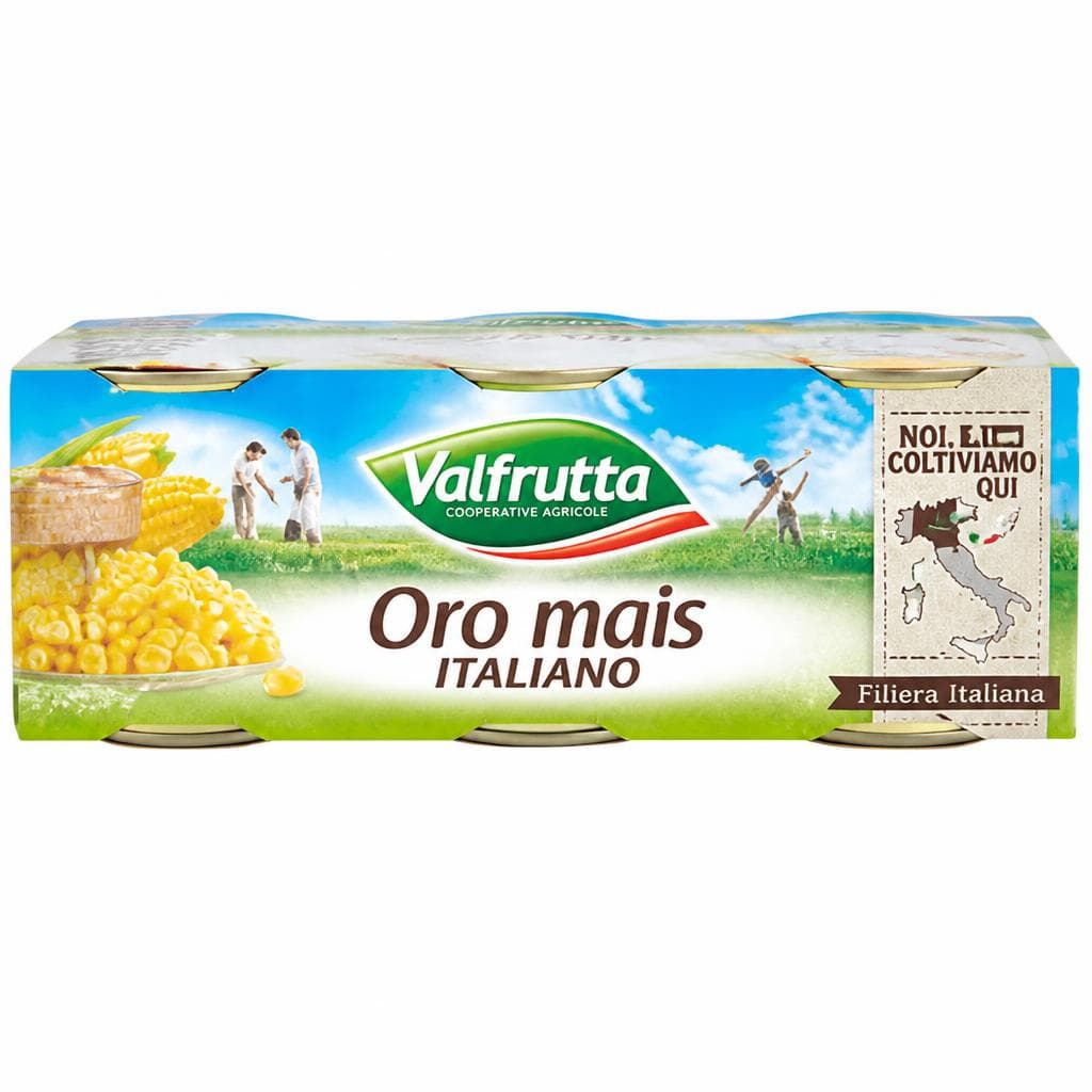 Valfrutta oro mais 3x140 g in offerta da Esselunga