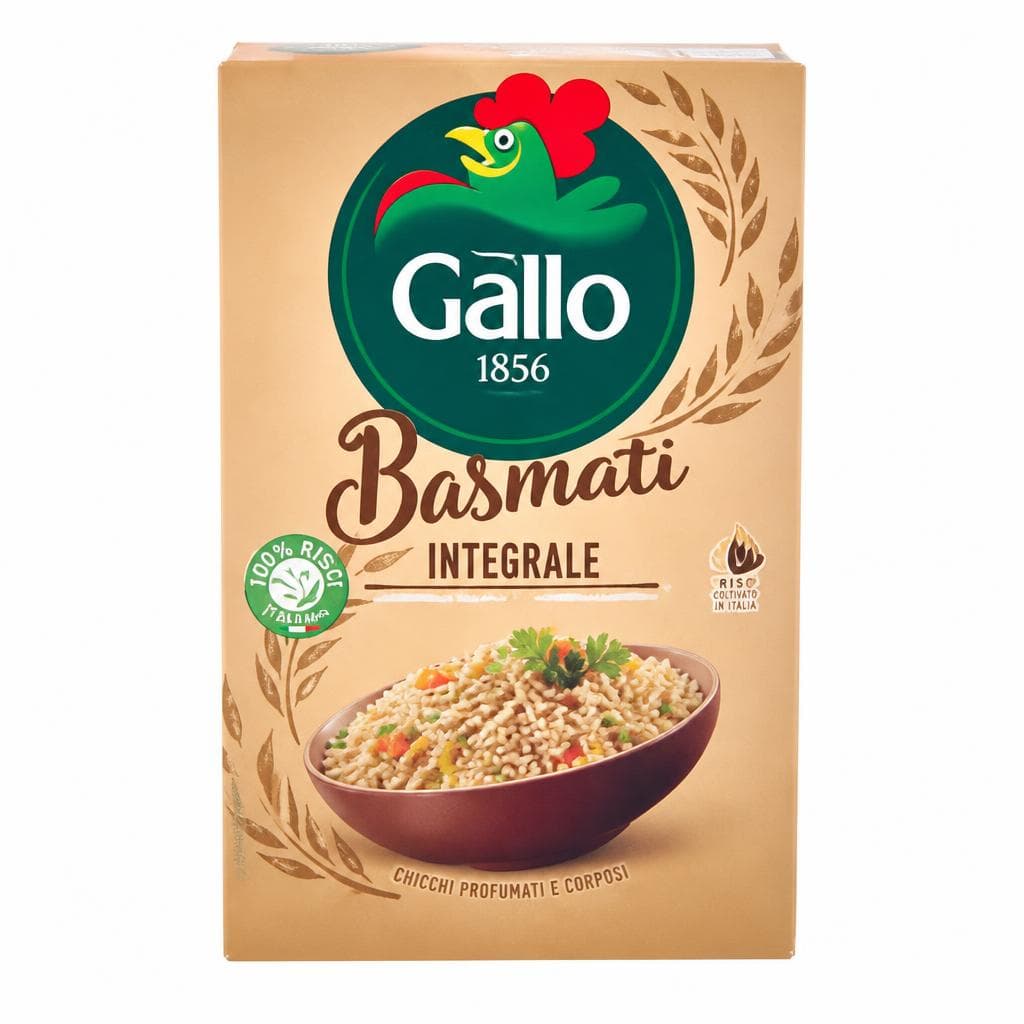 Riso Basmati Integrale, 500 g Riso Gallo – Iper La grande i