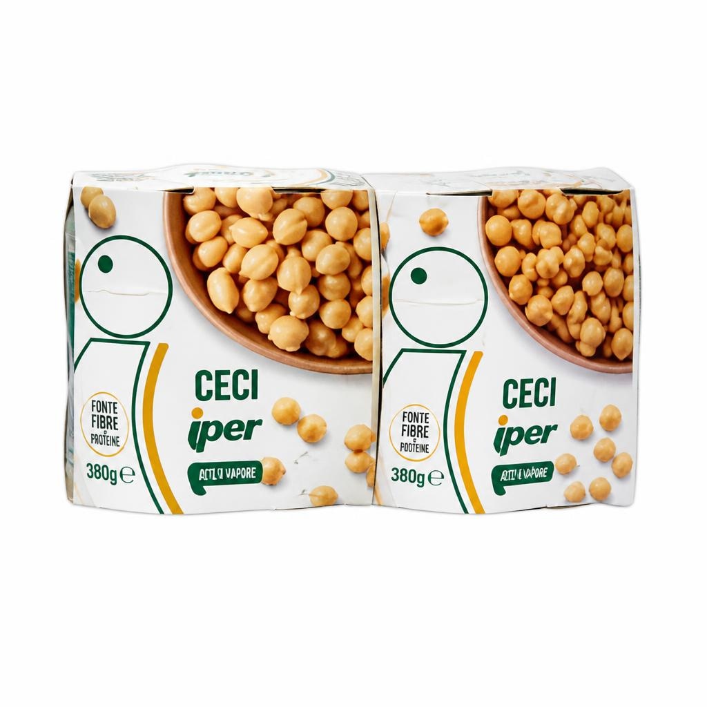 Iper Ceci, fagioli cannellini o borlotti 230 g x2 - Offerta nel negozio Iper La grande i