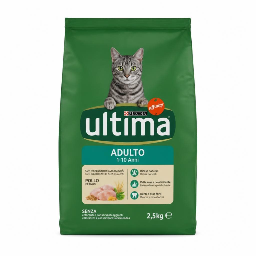 Alimento per gatti secco Ultima, 2,5 kg – Carrefour