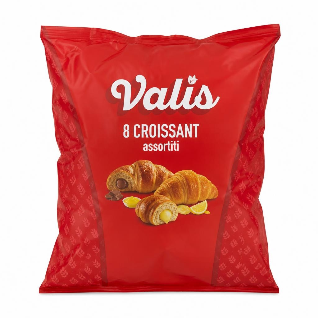 8 Croissant assortiti Valis 400 g in offerta da Iper La grande i