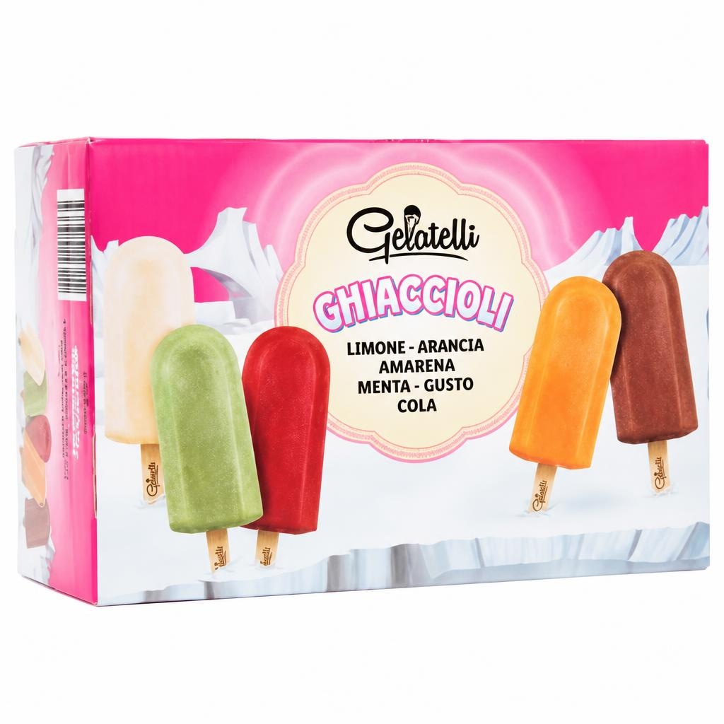 Gelatelli Ghiaccioli 1500 g confezione - Offerta nel negozio Lidl