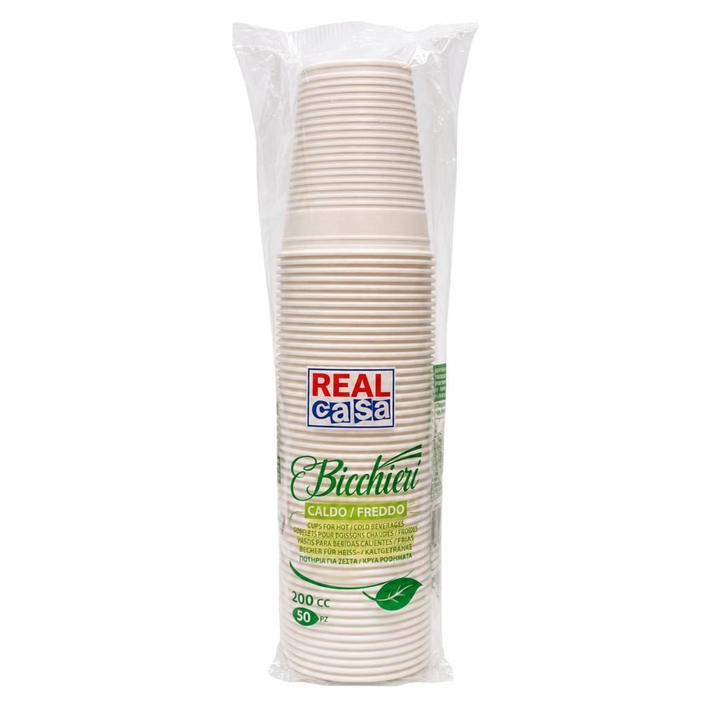 Real Casa Bicchieri Caldo/Freddo 50 pezzi in offerta da Dpiù