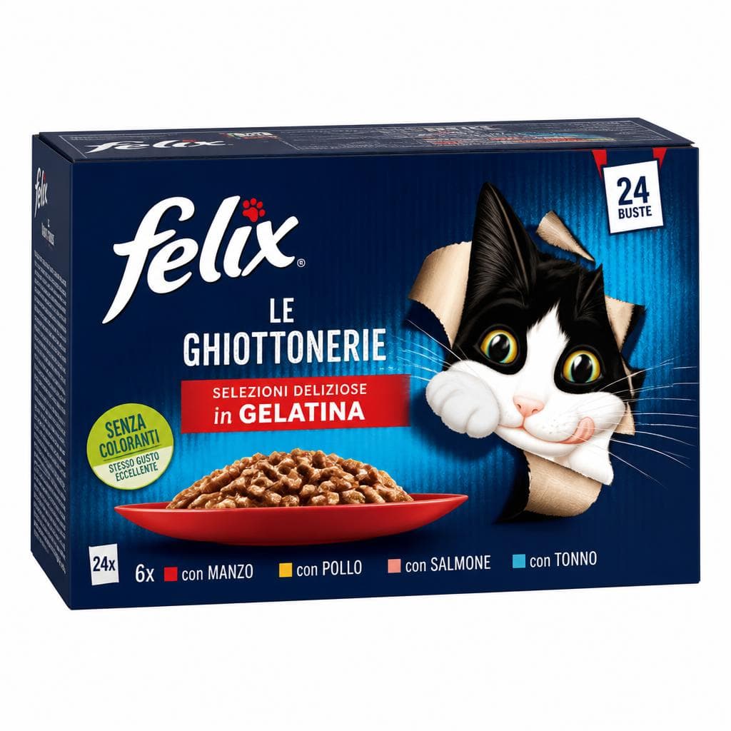 Felix Le Ghiottonerie cibo per gatti, 2 pezzi – Tigota