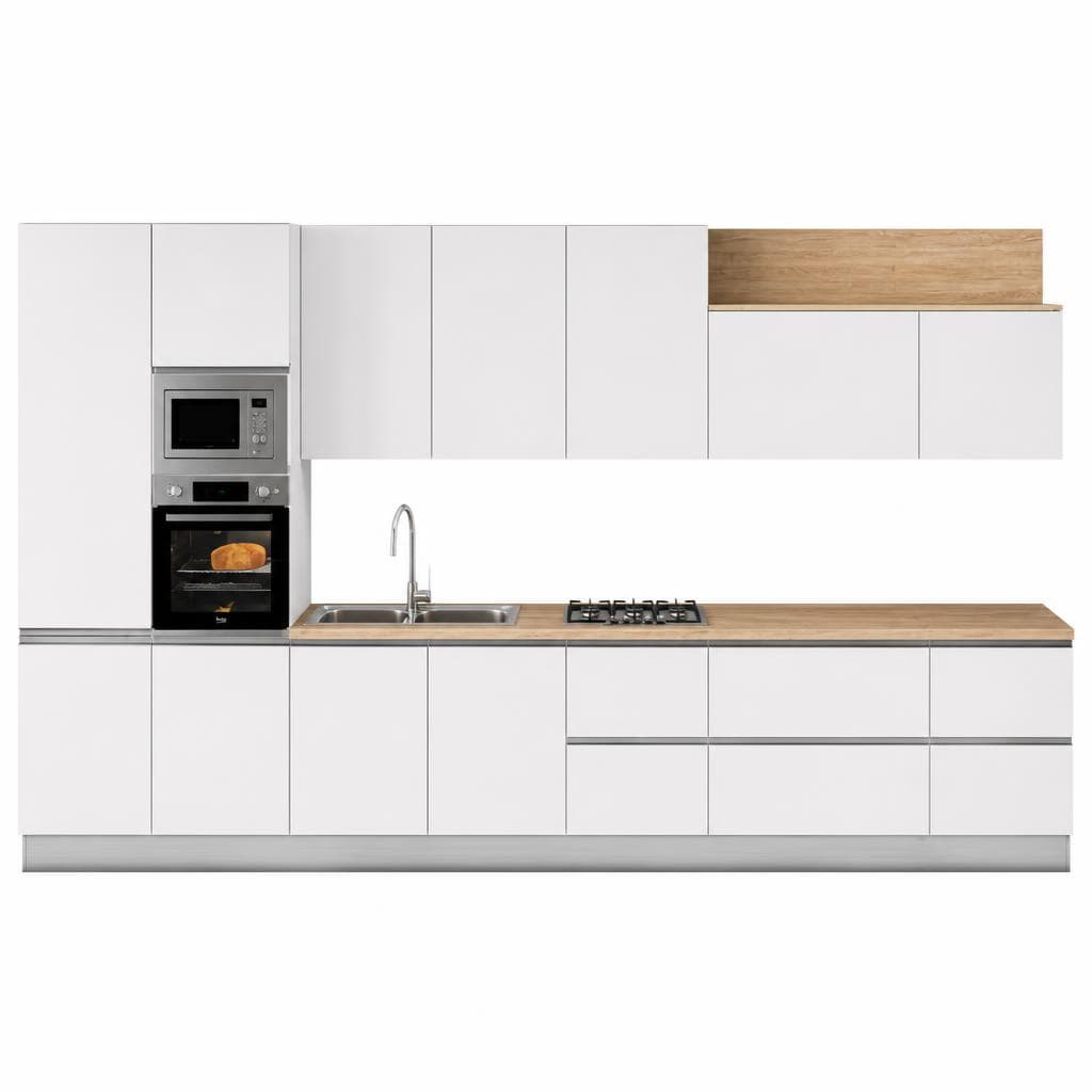 Composizione cucina Bianco Opaco – Mondo Convenienza